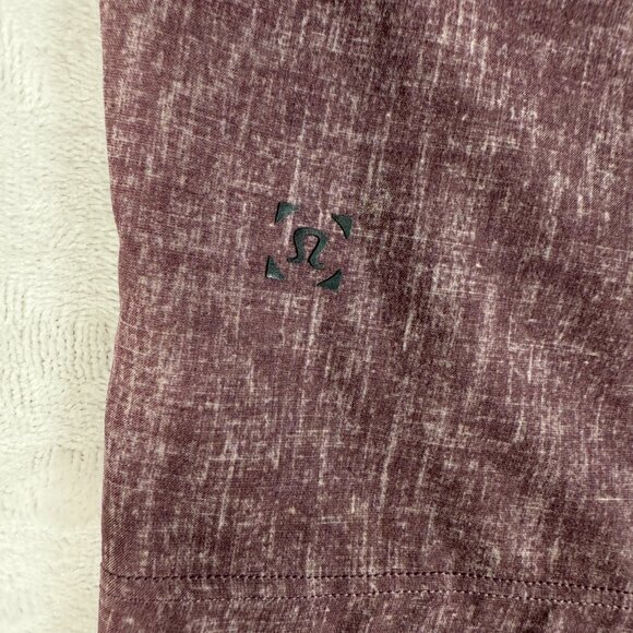 Lululemon Shorts Men Size L Linerless Drawstring 9" Gym Running Zip Pocket EUC - Picture 8 of 9